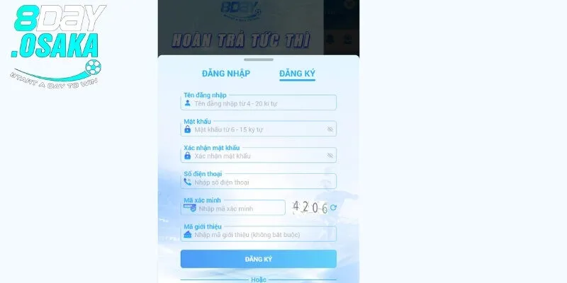 Quy trình đăng ký để tham gia cá cược