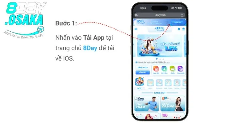 Tải ứng dụng cho iOS